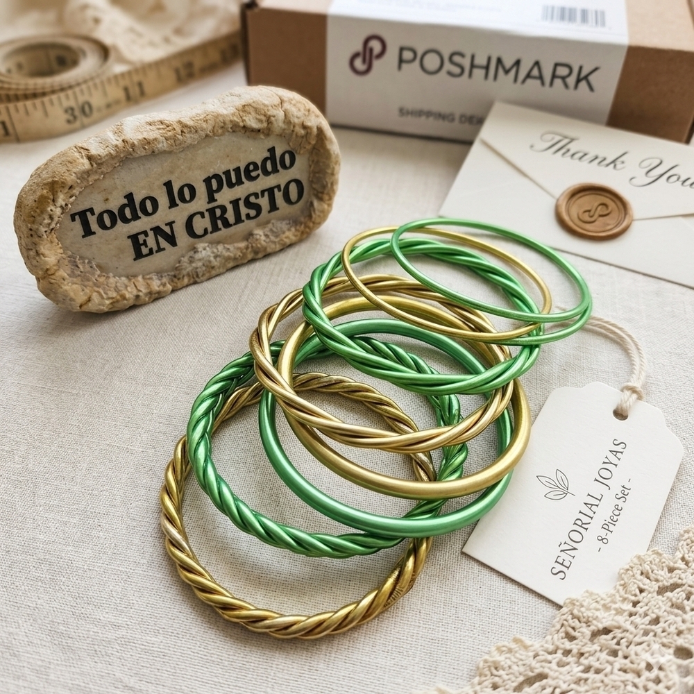 Trendy New Style Bangles Women Fashion Jewelry Gold And Green Colors.